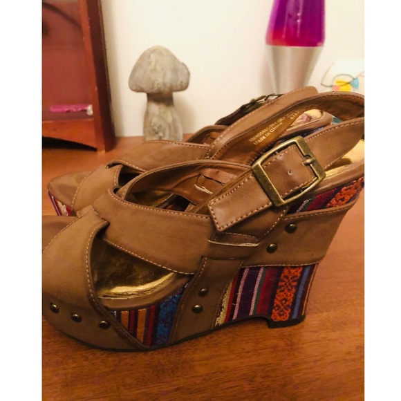 Naughty monkey wedge heels - Picture 2 of 4